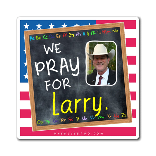 Larry Rhoden - State Executive Governor South Dakota - The Blackboard Magnet - 3'' - [293]