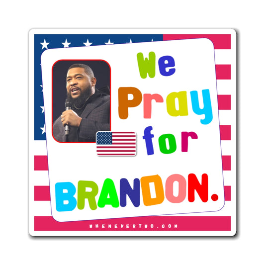 Brandon Tatum - We The People - Noah's Rainbow Magnet - 3'' - [12]