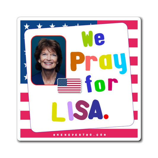 Lisa Murkowski - Legislative Senator Alaska - Noah's Rainbow Magnet - 3'' - [250]