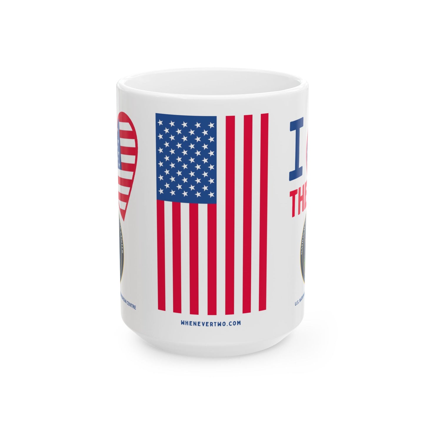 U.S. National Counterterrorism Centre - Major Agencies - I Love - Mug - 15 oz