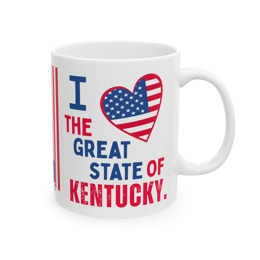 Kentucky - I Love -  Mug - 11 oz