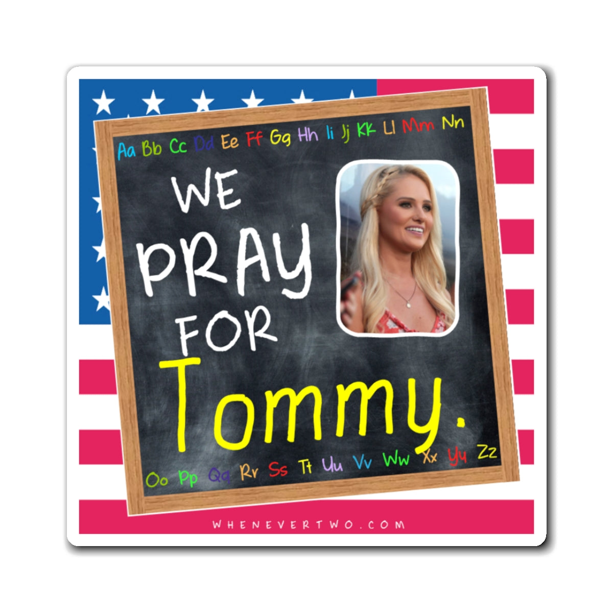 Tommy Lahren - We The People - The Blackboard Magnet - 3'' - [100]