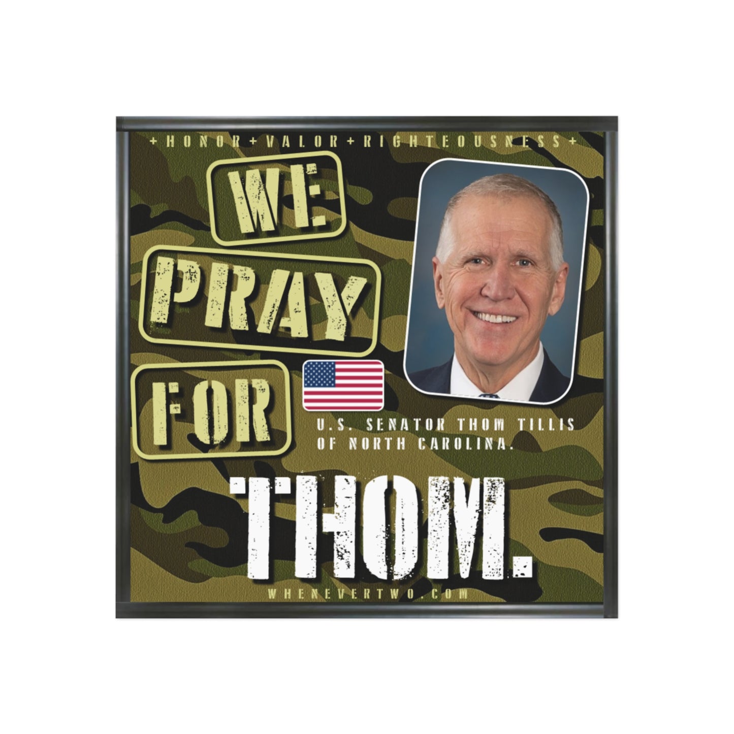 Thom Tillis - Legislative Senator North Carolina - The Man Cave Magnet - 3'' - [261]