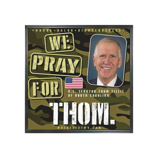 Thom Tillis - Legislative Senator North Carolina - The Man Cave Magnet - 3'' - [261]