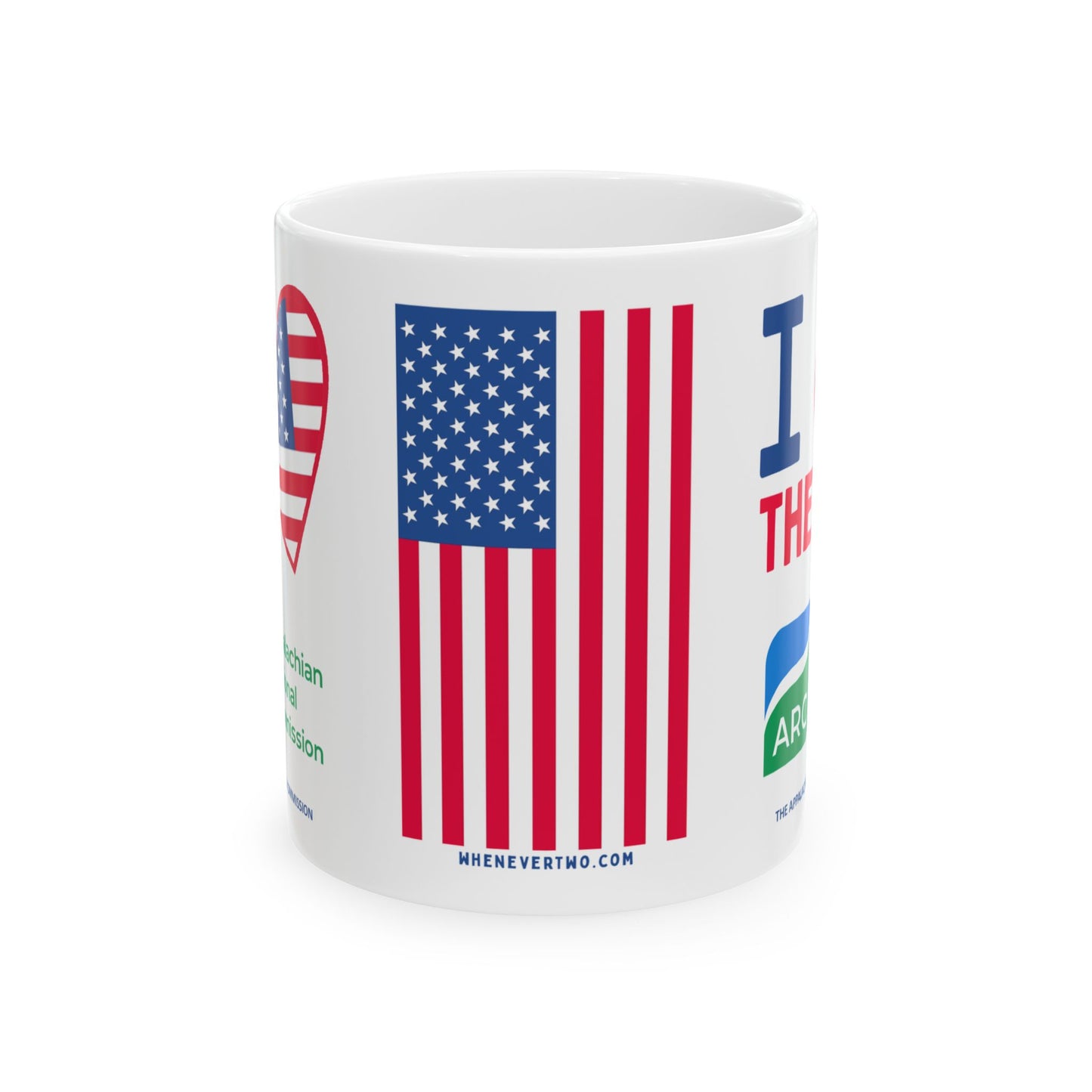 The Appalachian Regional Commission - Major Agencies - I Love -  Mug - 11 oz
