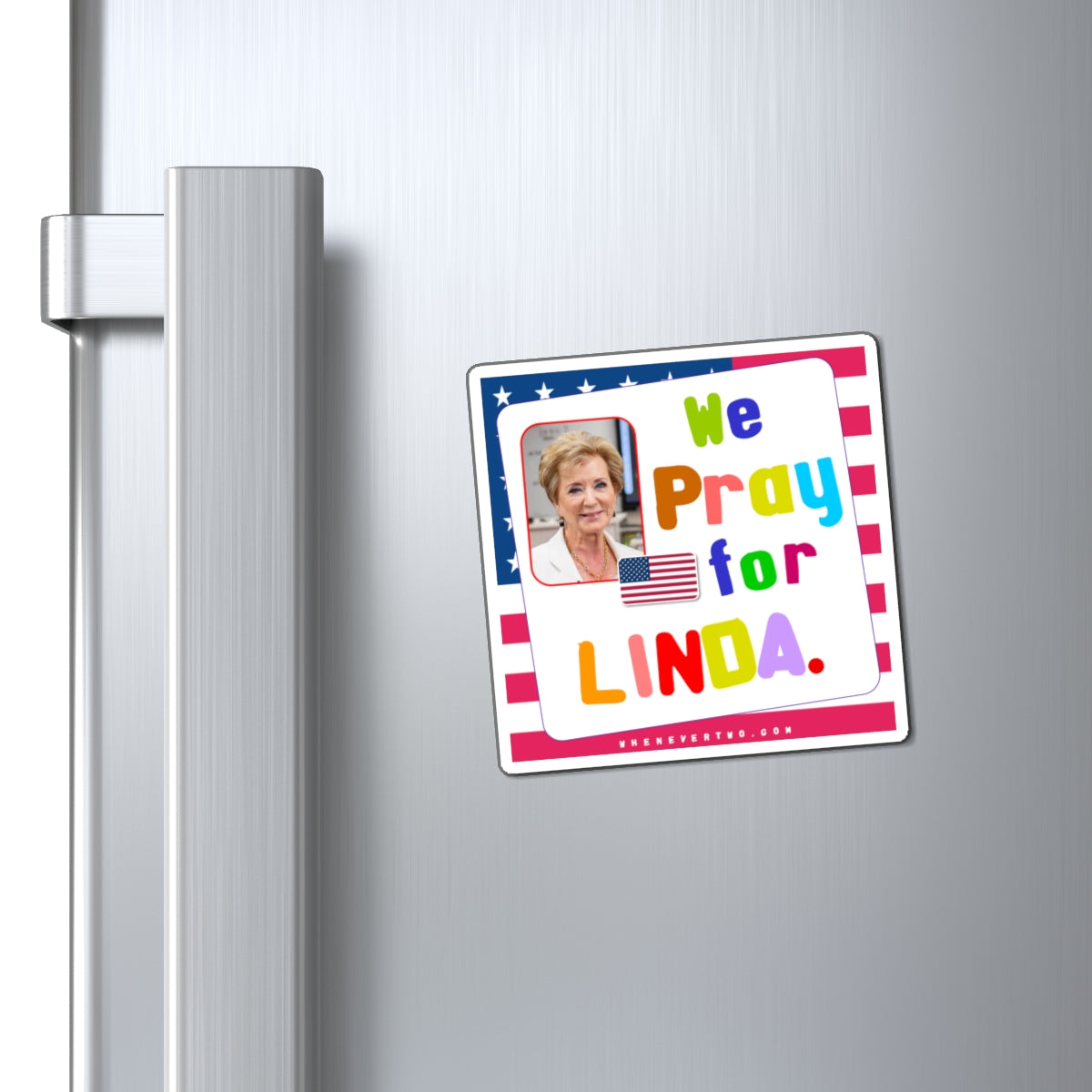Linda McMahon - Executive Cabinet Secretary of Education - Noah's Rainbow Magnet - 3'' - [126]