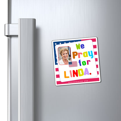 Linda McMahon - Executive Cabinet Secretary of Education - Noah's Rainbow Magnet - 3'' - [126]