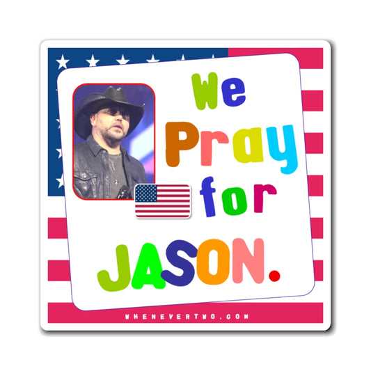Jason Aldean - We The People - Noah's Rainbow Magnet - 3'' - [46]