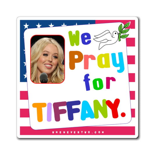 Tiffany Trump - We The People - Noah's Rainbow Magnet - 3'' - [304]