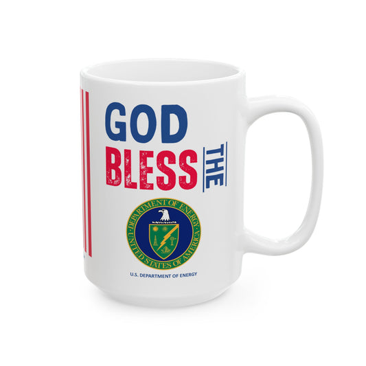 Energy - Cabinet - God Bless -  Mug - 15 oz