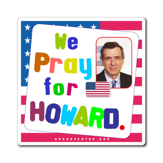 Howard Kurtz - We The People - Noah's Rainbow Magnet - 3'' - [43]