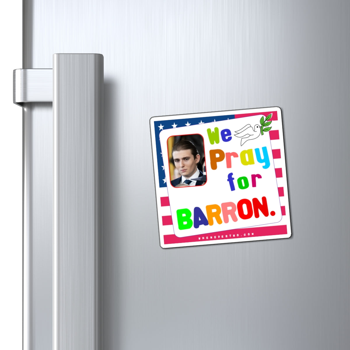 Barron Trump - We The People - Noah's Rainbow Magnet - 3'' - [302]