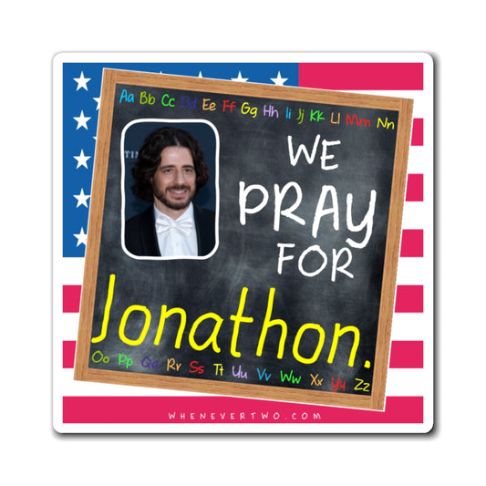 Jonathan Roumie - We The People - The Blackboard Magnet - 3'' - [207]