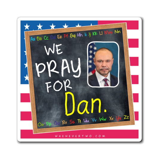 Dan Bangino - Executive Cabinet FBI Deputy Director - The Blackboard Magnet - 3'' - [107]