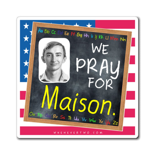 Maison DesChamps - We The People - The Blackboard Magnet - 3'' - [181]