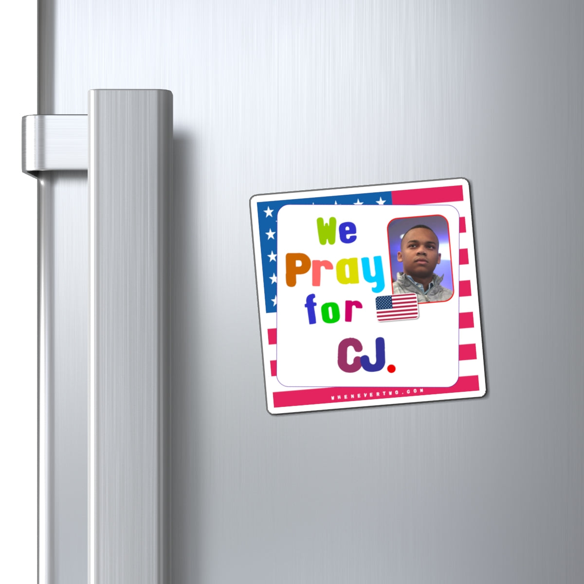 CJ Pearson - We The People - Noah's Rainbow Magnet - 3'' - [21]