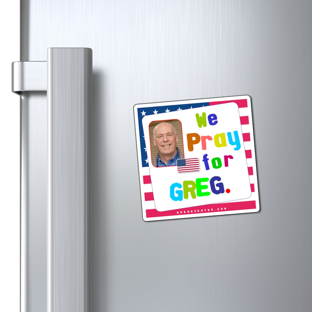 Greg Gianforte - State Executive Governor Montana - Noah's Rainbow Magnet - 3'' - [285]