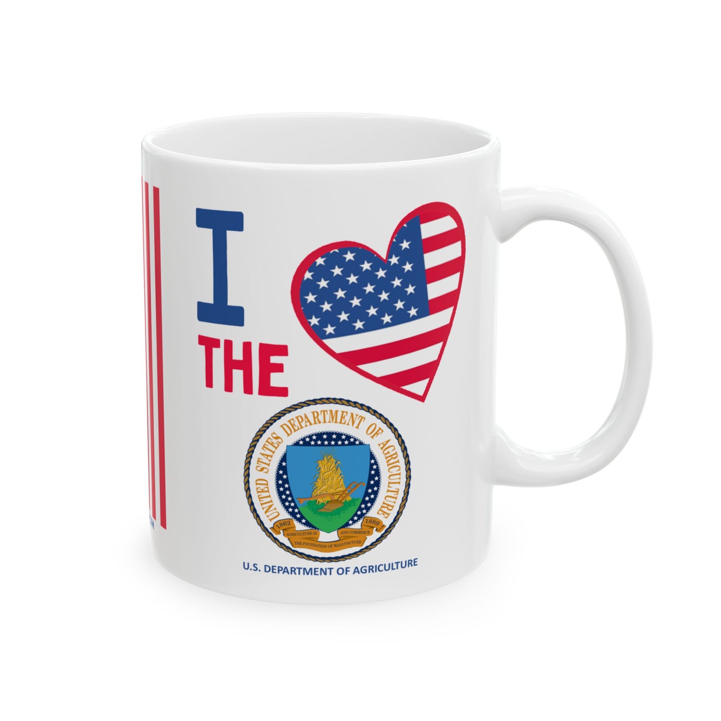 Agriculture - Cabinet - I Love -  Mug - 11 oz