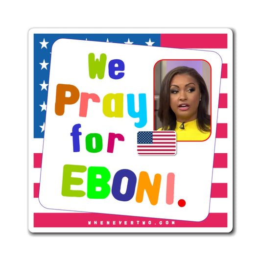 Eboni K. Williams - We The People - Noah's Rainbow Magnet - 3'' - [35]
