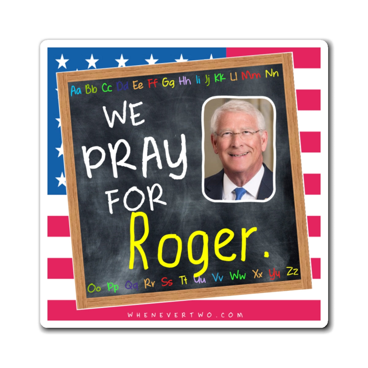 Roger Wicker - Legislative Senator Mississippi - The Blackboard Magnet - 3'' - [263]