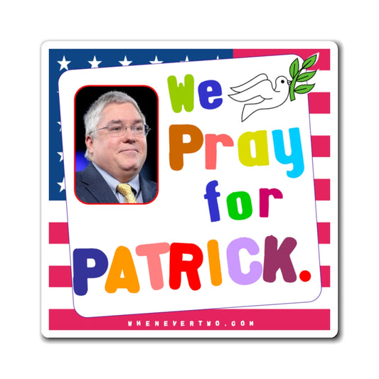 Patrick Morrisey - State Executive Governor West Virginia - Noah's Rainbow Magnet - 3'' - [299]