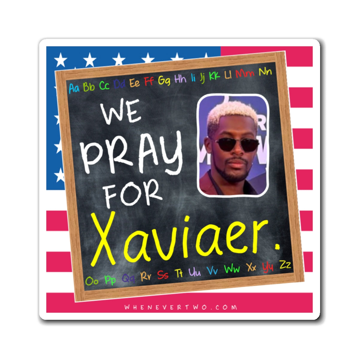 Xaviaer DuRousseau - We The People - The Blackboard Magnet - 3'' - [165]