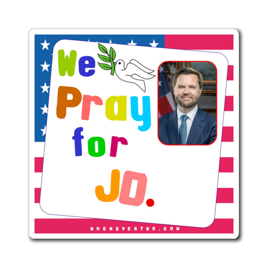 JD Vance - Executive Cabinet Vice President - Noah's Rainbow Magnet - 3'' - [115]