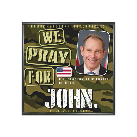 John Curtis - Legislative Senator Utah - The Man Cave Magnet - 3'' - [226]