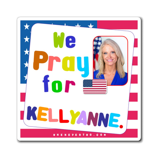 Kellyanne Conway - We The People - Noah's Rainbow Magnet - 3'' - [59]