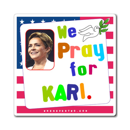 Kari Lake - We The People - Noah's Rainbow Magnet - 3'' - [167]