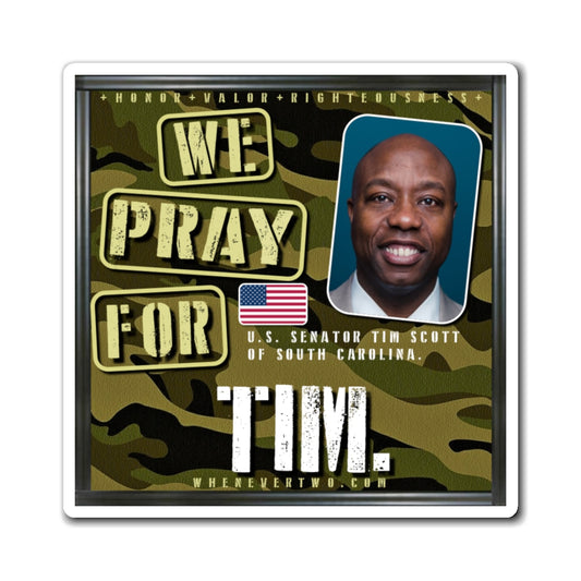 Tim Scott - Legislative Senator South Carolina - The Man Cave Magnet - 3'' - [257]