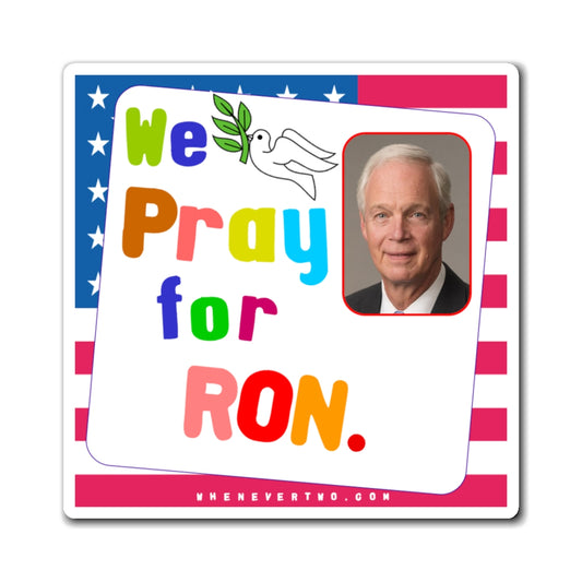 Ron Johnson - Legislative Senator Wisconsin - Noah's Rainbow Magnet - 3'' - [237]