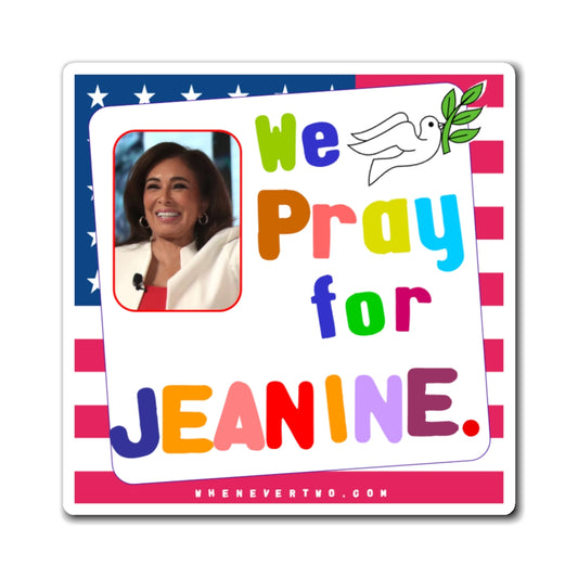 Jeanine Pirro - We The People - Noah's Rainbow Magnet - 3'' - [48]