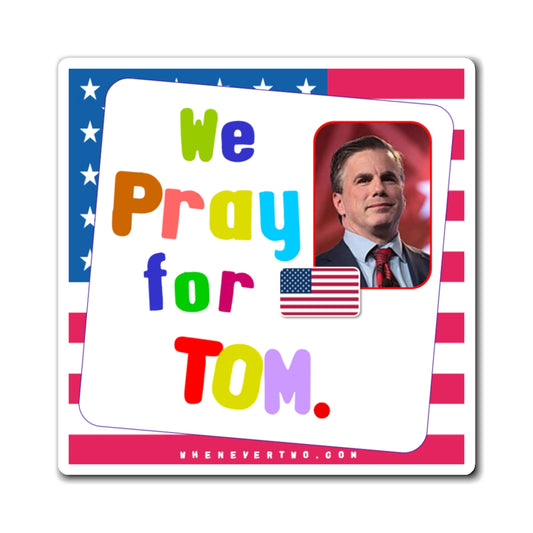 Tom Fitton - We The People - Noah's Rainbow Magnet - 3'' - [183]