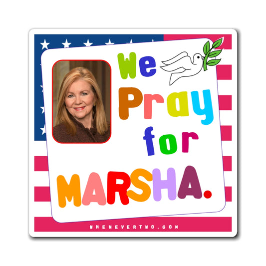 Marsha Blackburn - Legislative Senator Tennessee - Noah's Rainbow Magnet - 3'' - [214]