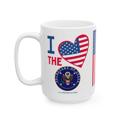 State - Cabinet - I Love -  Mug - 15 oz