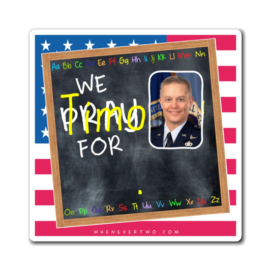 General Timothy D. Haugh - Executive Cabinet NSA Director - The Blackboard Magnet - 3'' - [111]