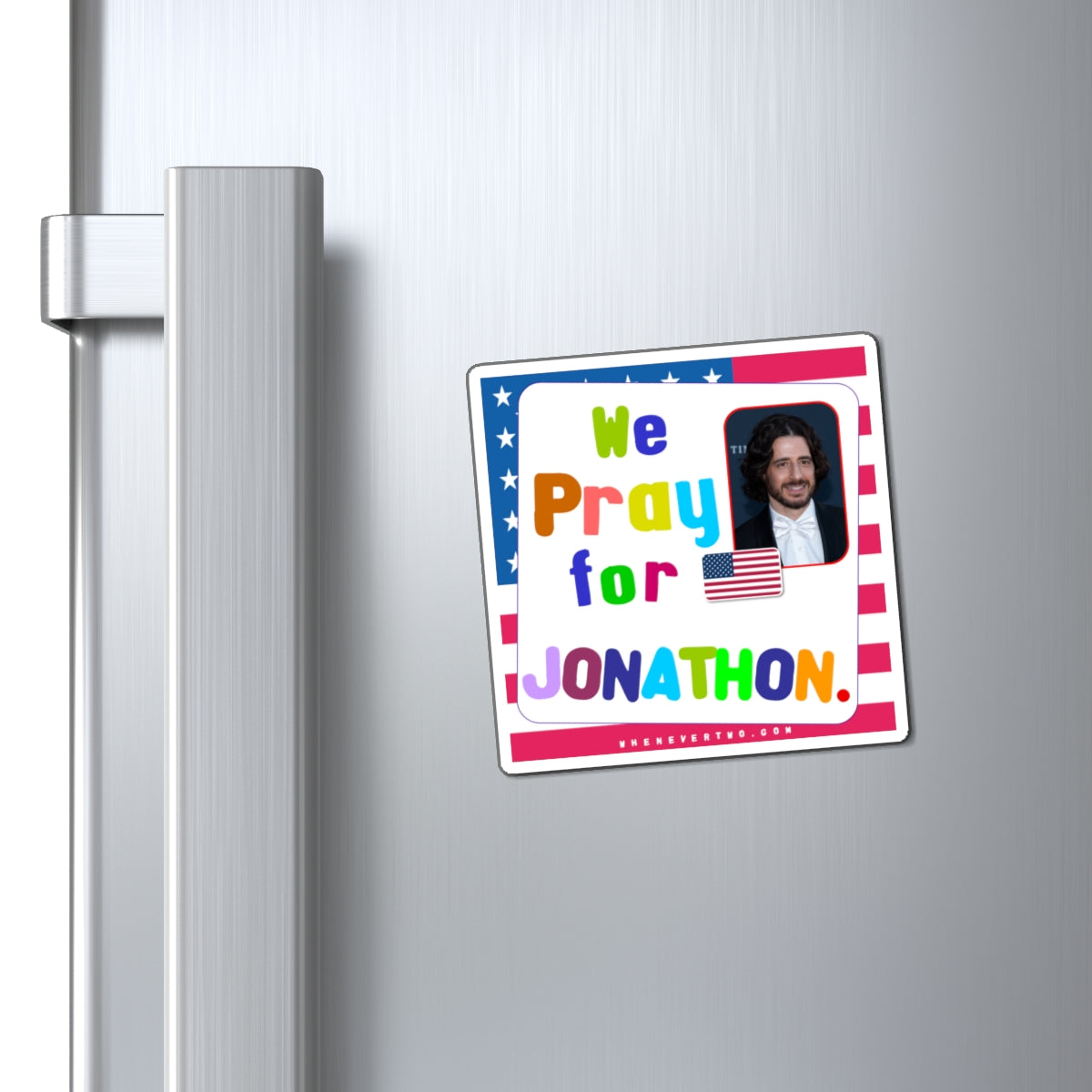 Jonathan Roumie - We The People - Noah's Rainbow Magnet - 3'' - [207]