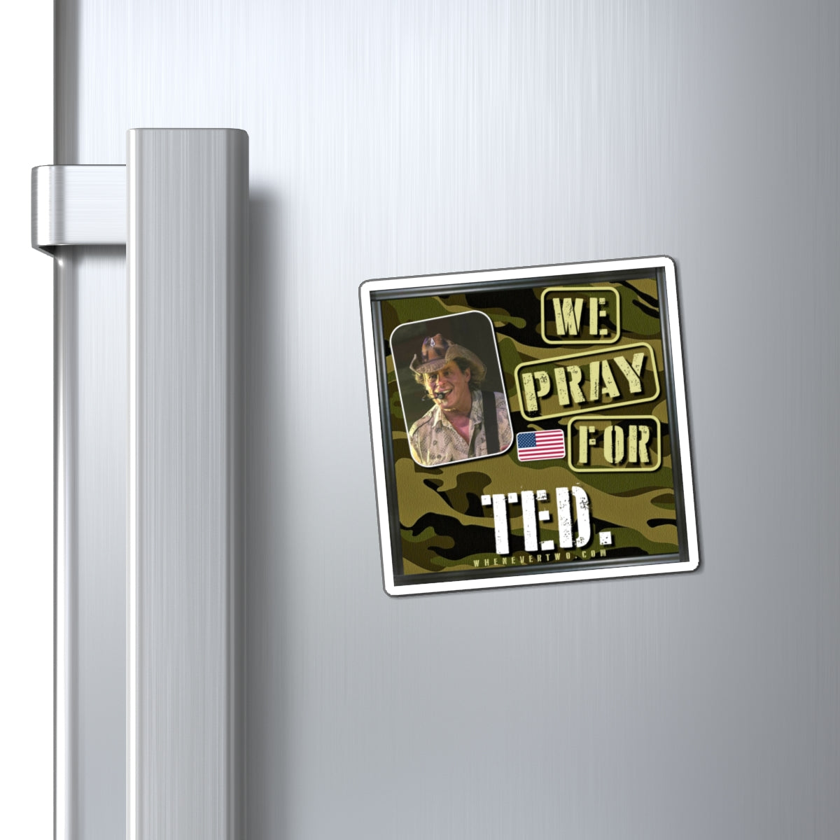 Ted Nugent - We The People - The Man Cave Magnet - 3'' - [99]