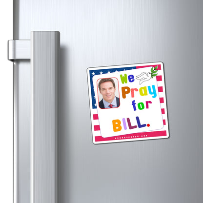 Bill Hemmer - We The People - Noah's Rainbow Magnet - 3'' - [8]