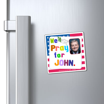 John Kennedy - Legislative Senator Louisiana - Noah's Rainbow Magnet - 3'' - [239]