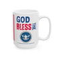 U.S. Transportation Security Administration - Major Agencies - God Bless - Mug - 15 oz