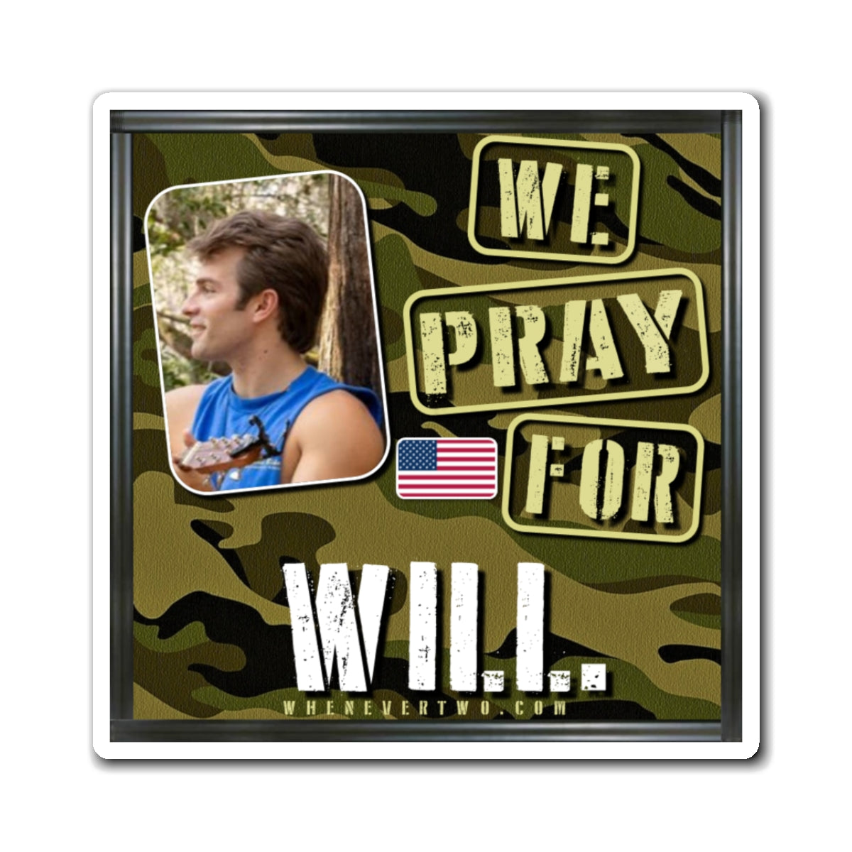 Will Witt - We The People - The Man Cave Magnet - 3'' - [174]