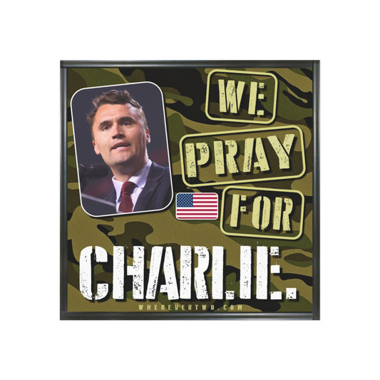 Charlie Kirk - We The People - The Man Cave Magnet - 3'' - [19]