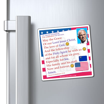 Joe Lombardo - State Executive Governor Nevada - The Benediction Blessing Magnet - 4'' - [287]