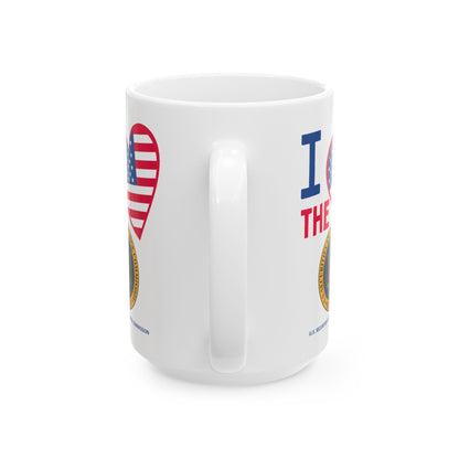 U.S. Securities and Exchange Commission - Major Agencies - I Love - Mug - 15 oz