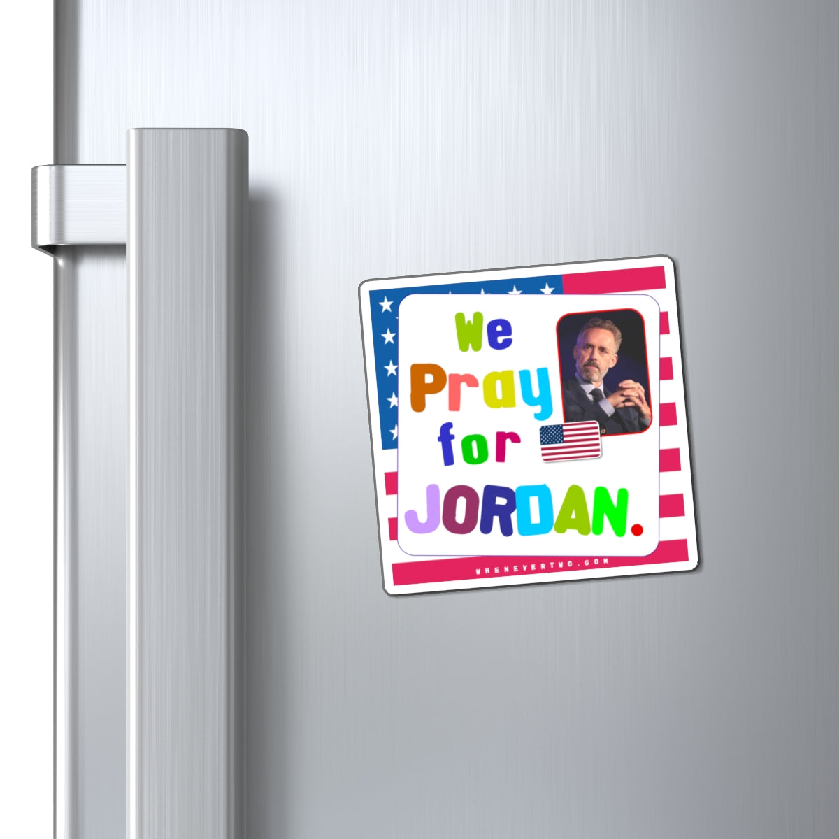 Jordan Peterson - We The People - Noah's Rainbow Magnet - 3'' - [53]
