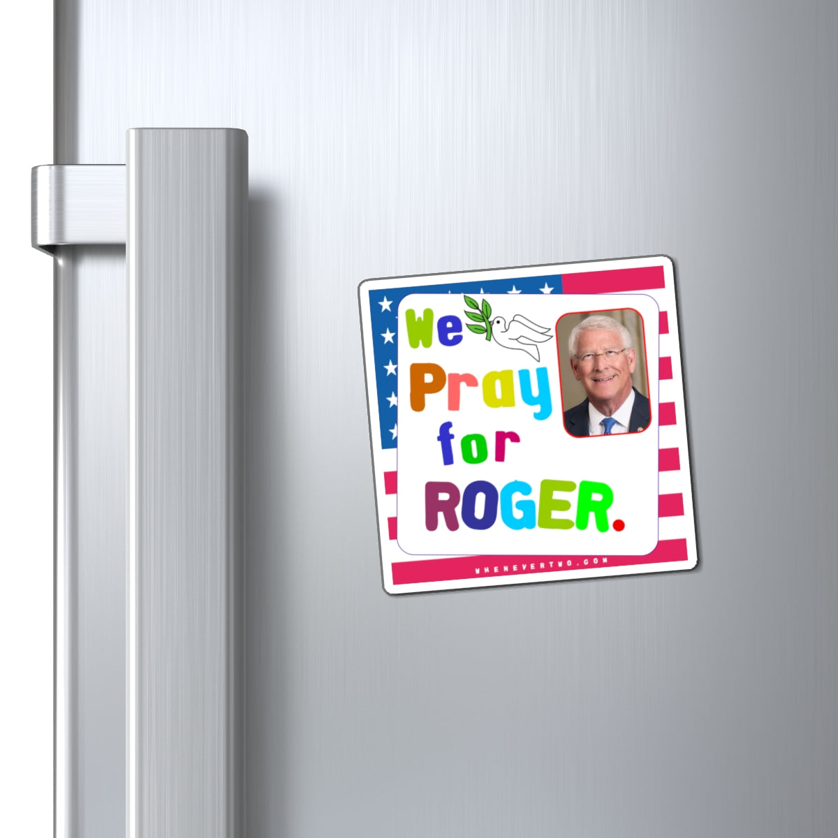 Roger Wicker - Legislative Senator Mississippi - Noah's Rainbow Magnet - 3'' - [263]