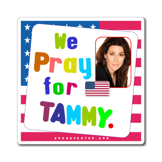 Tammy Bruce - We The People - Noah's Rainbow Magnet - 3'' - [98]