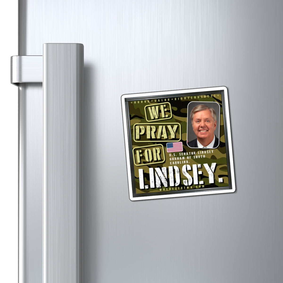Lindsey Graham - Legislative Senator South Carolina - The Man Cave Magnet - 3'' - [230]
